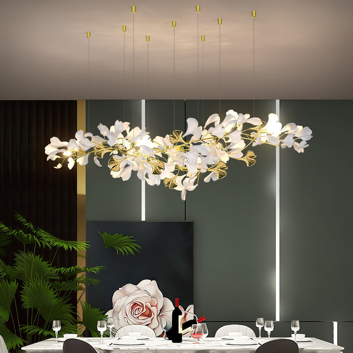 Calaena Gingko Chandelier