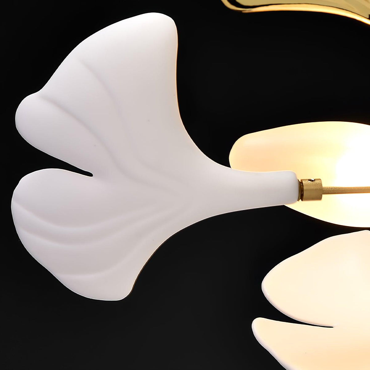 Cereian Chandelier Ceramic Gingko Petal