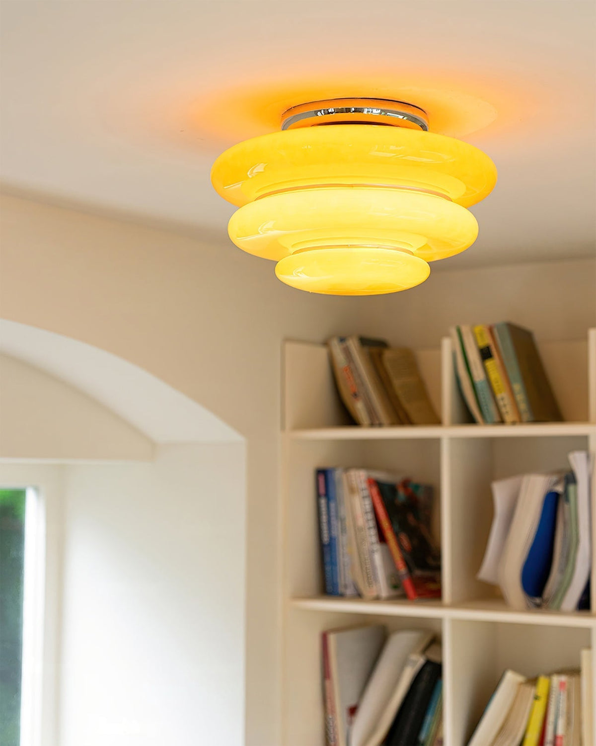 Miroel Orange Ceiling Light