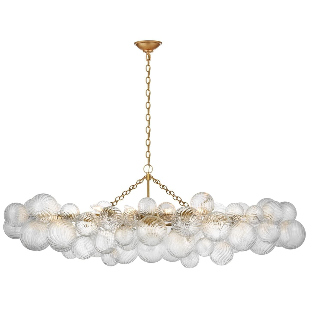 Ben Chandelier Glass Ball Bubble Modern