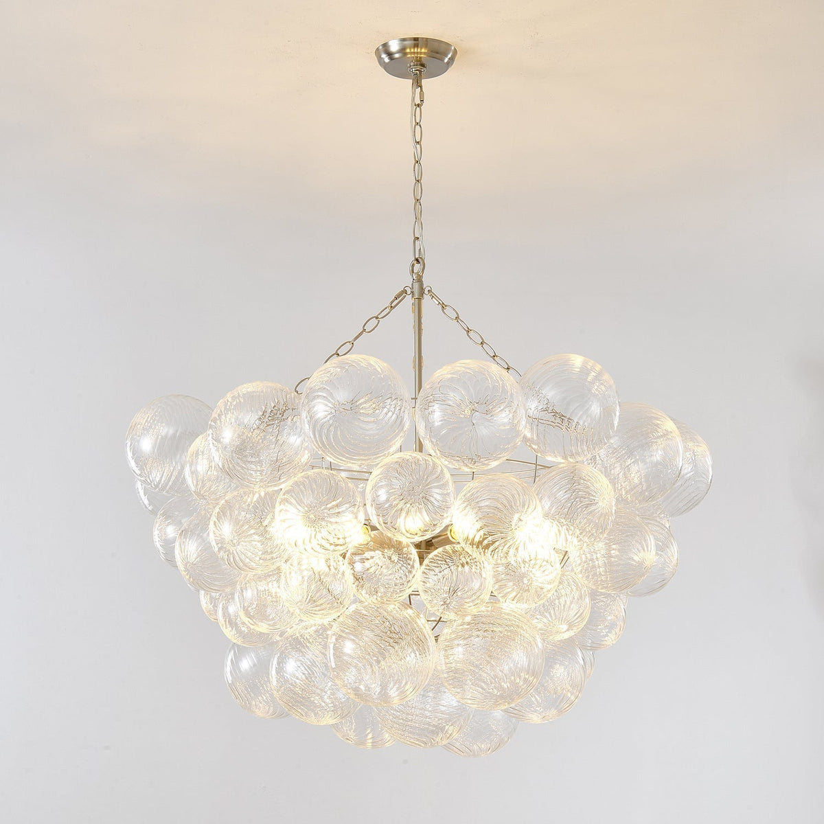 Ben Chandelier Glass Ball Bubble Modern