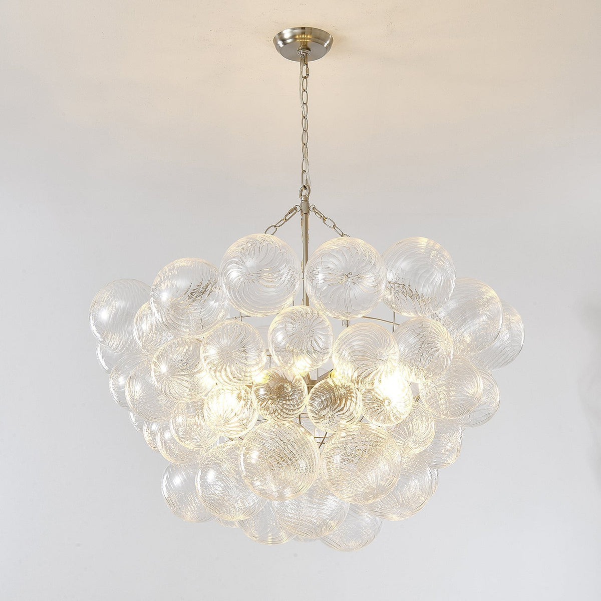 Ben Chandelier Glass Ball Bubble Modern