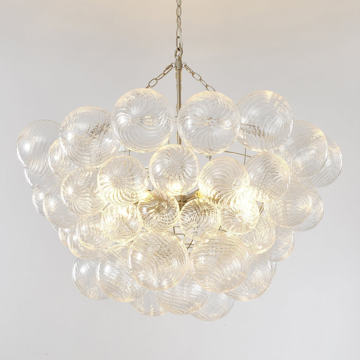 Ben Chandelier Glass Ball Bubble Modern