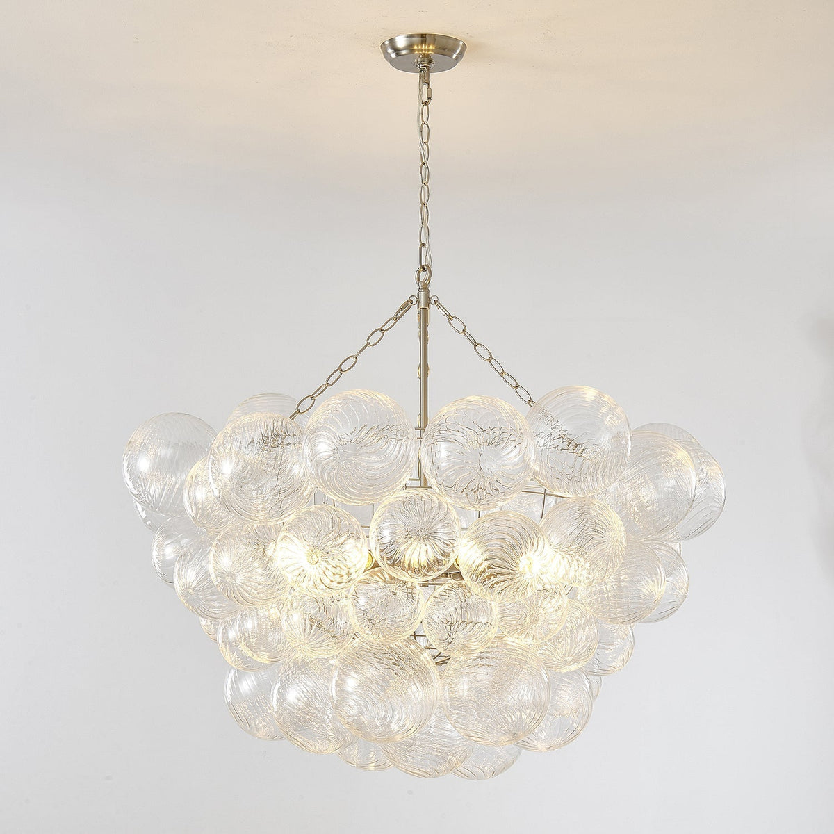 Ben Chandelier Glass Ball Bubble Modern