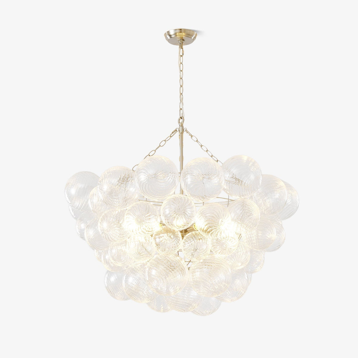 Ben Chandelier Glass Ball Bubble Modern