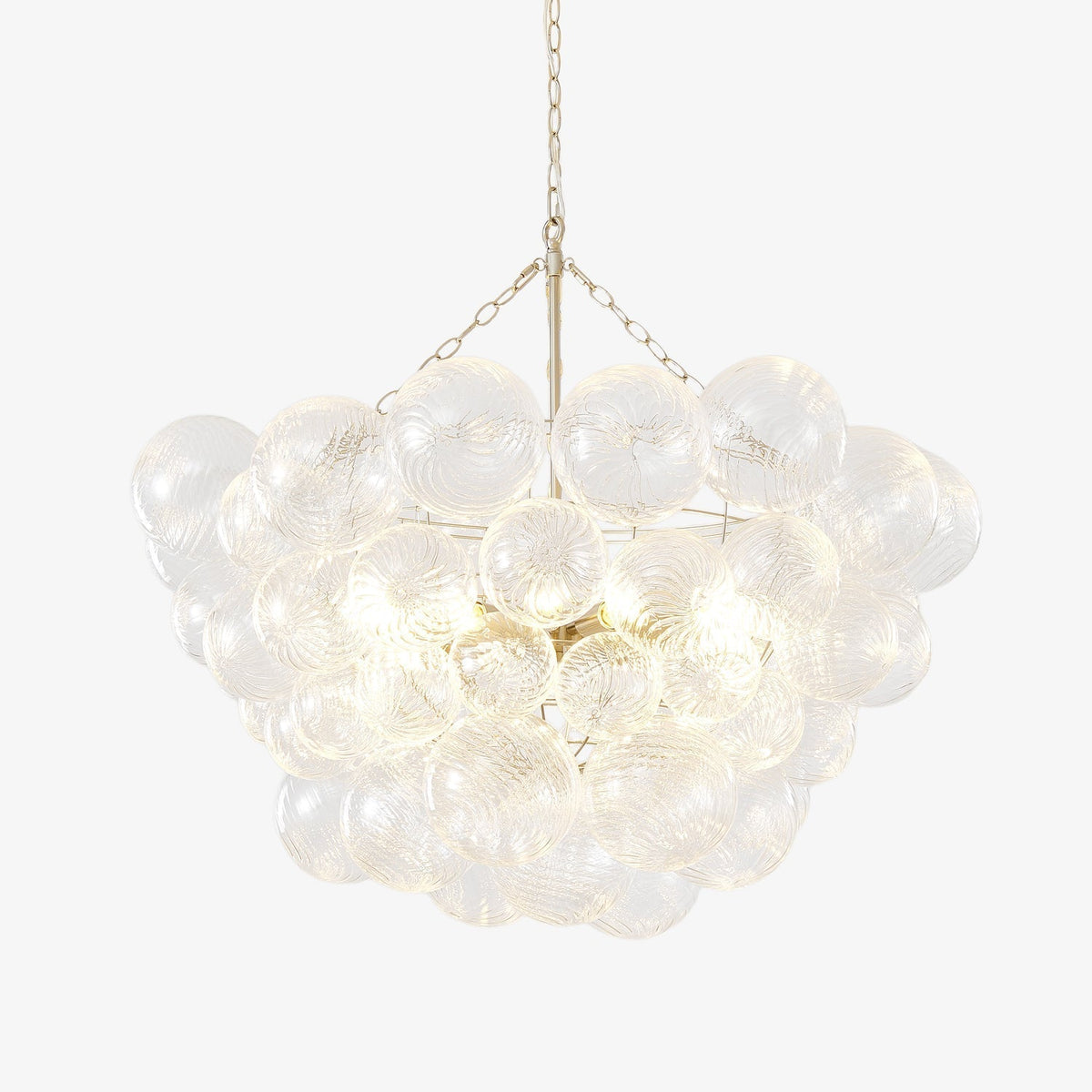 Ben Chandelier Glass Ball Bubble Modern