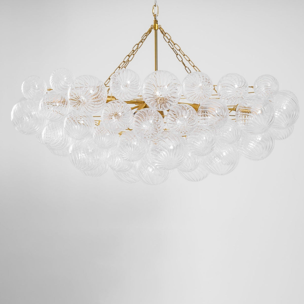 Ben Chandelier Glass Ball Bubble Modern