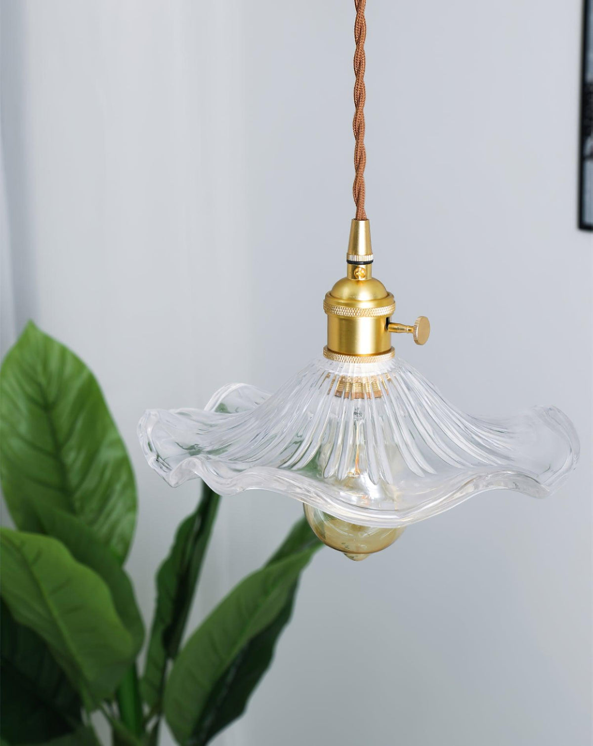 Daphne Modern Glass Flower Pendant Light