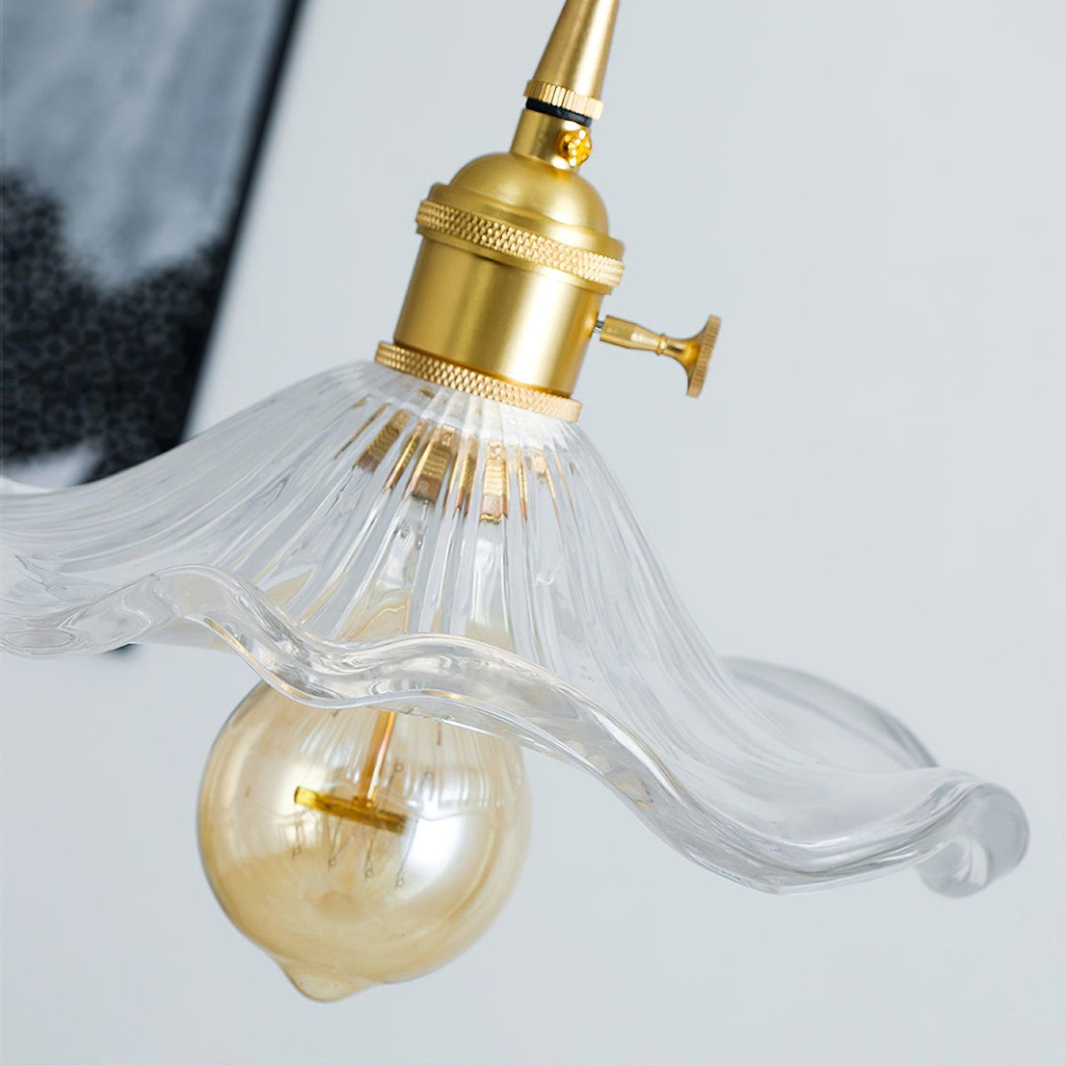 Daphne Modern Glass Flower Pendant Light
