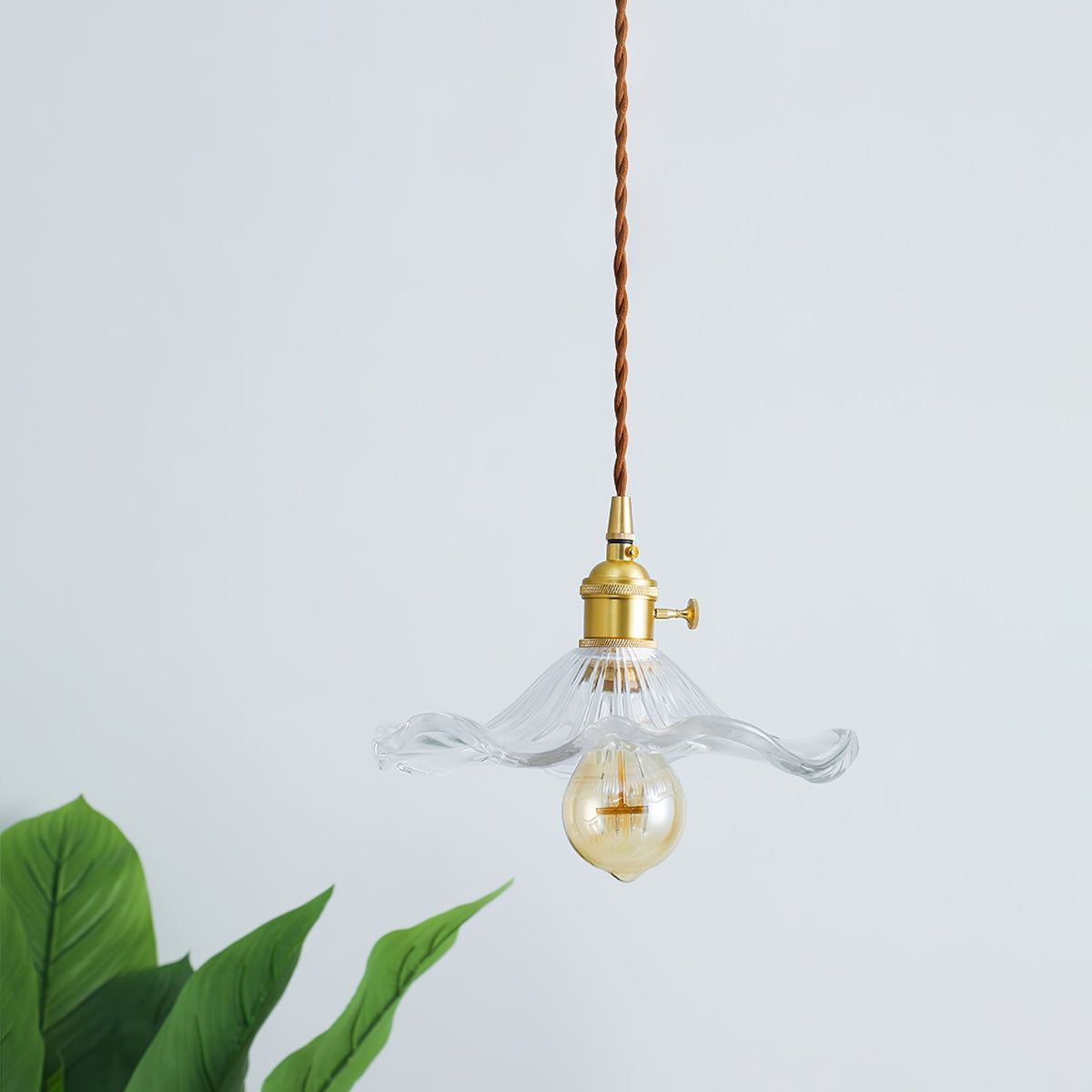 Daphne Modern Glass Flower Pendant Light