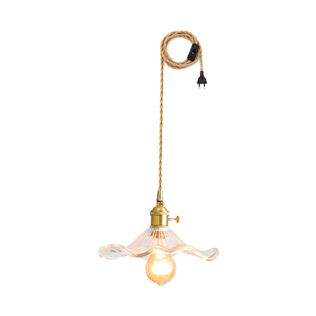 Daphne Modern Glass Flower Pendant Light