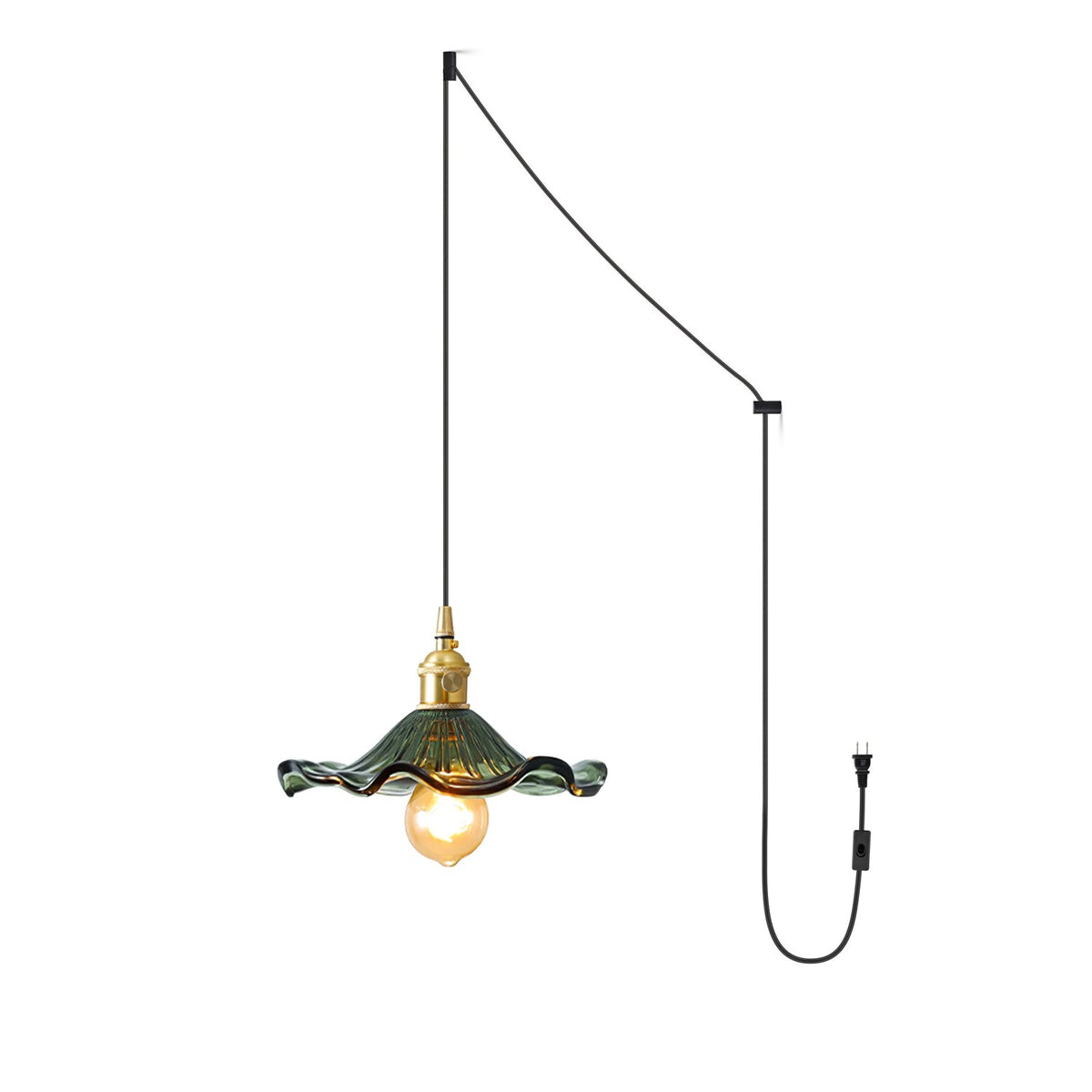 Daphne Modern Glass Flower Pendant Light