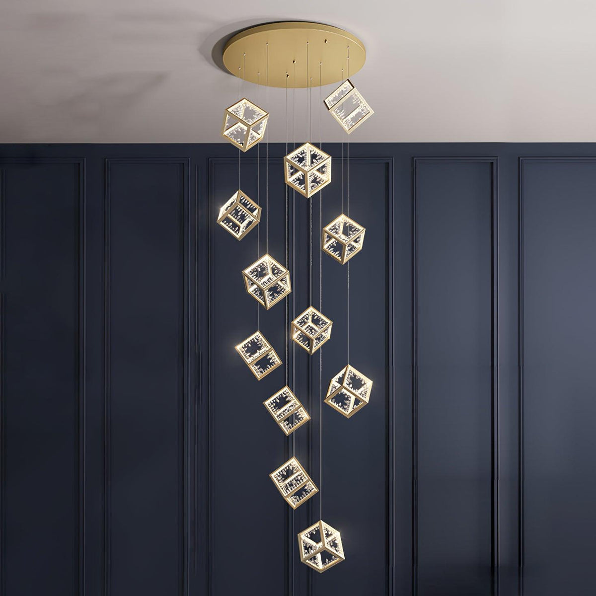 Lattice Chandelier
