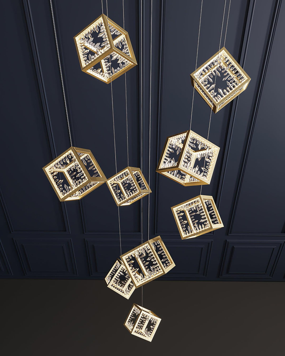Lattice Chandelier
