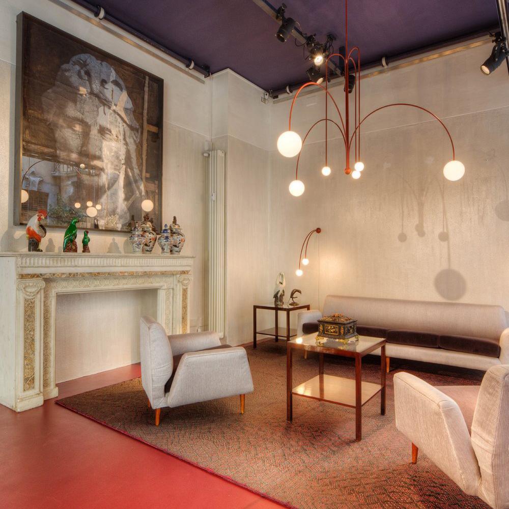 Rivorora Chandelier Globe Modern