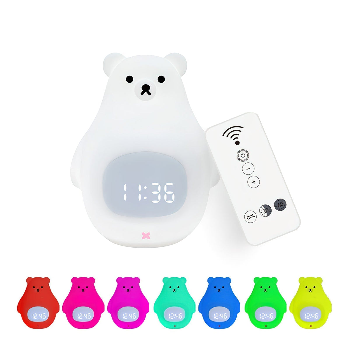 Bomi Clock Night Light (built-in battery)