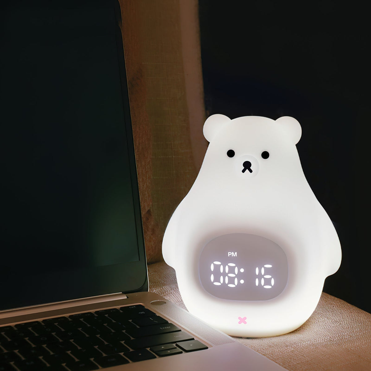 Bomi Clock Night Light (built-in battery)