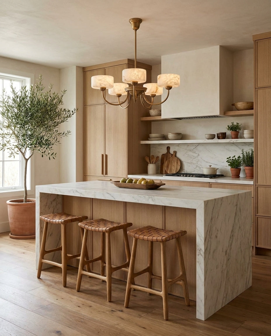 Wexstone Alabaster Chandelier