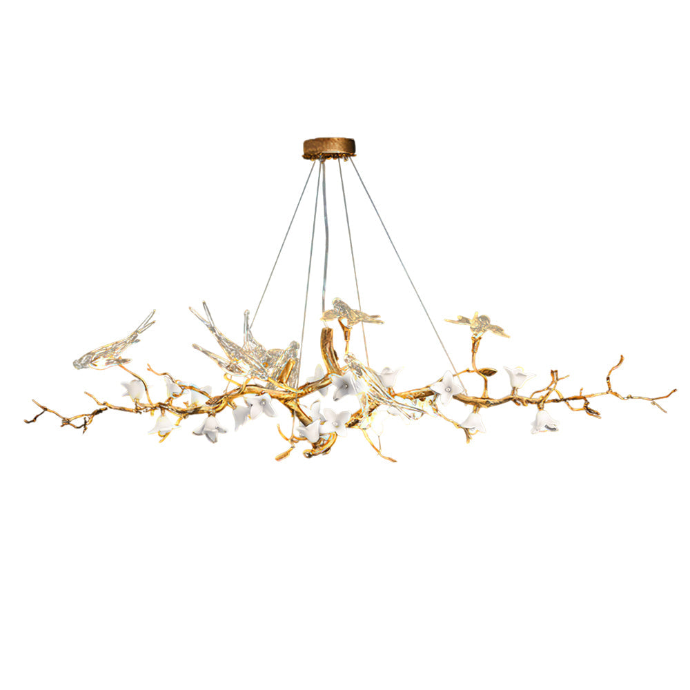 Elmscombe Blossom Avian Chandelier