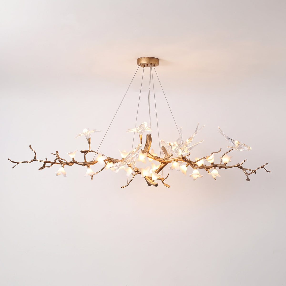 Elmscombe Blossom Avian Chandelier