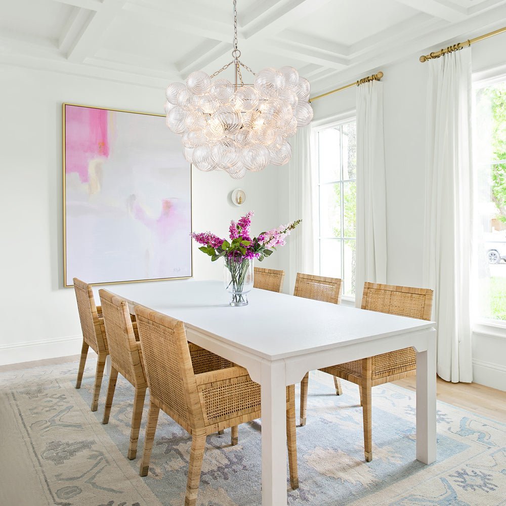 Ben Chandelier Glass Ball Bubble Modern