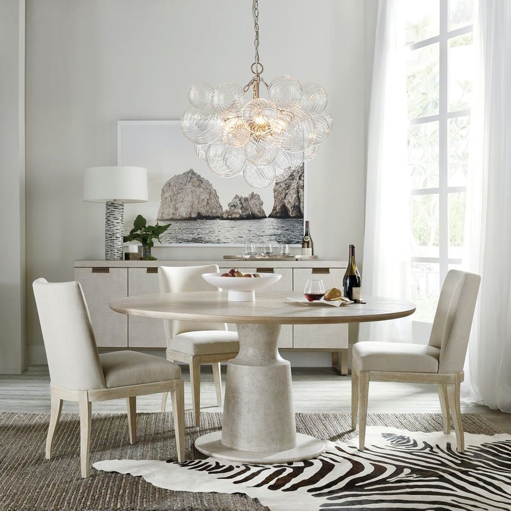 Ben Chandelier Glass Ball Bubble Modern
