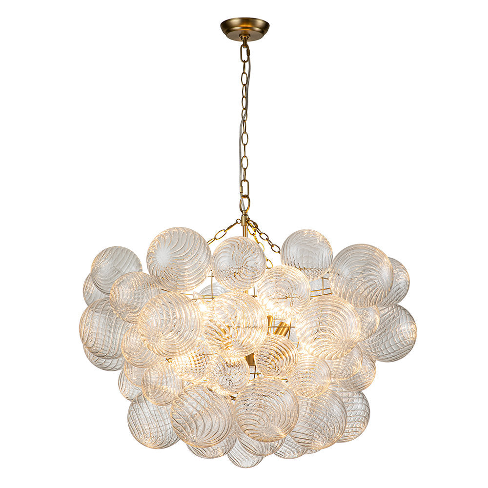 Ben Chandelier Glass Ball Bubble Modern