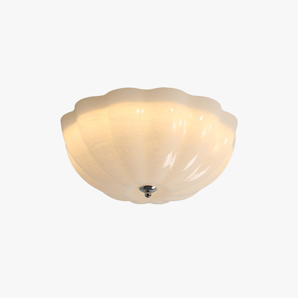 Bosobed Modern Cute Design LED Flush Mount Ceiling Light White Bedroom
