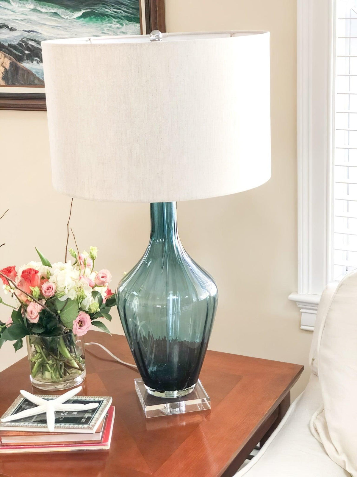 Celanelia Glass Table Lamp