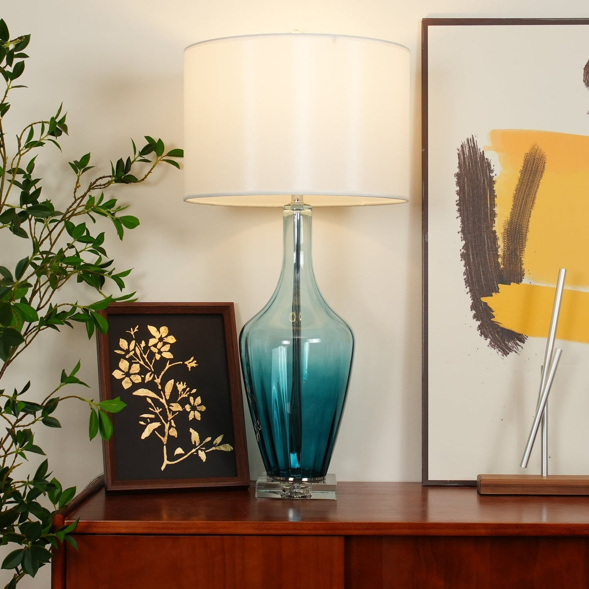 Celanelia Glass Table Lamp