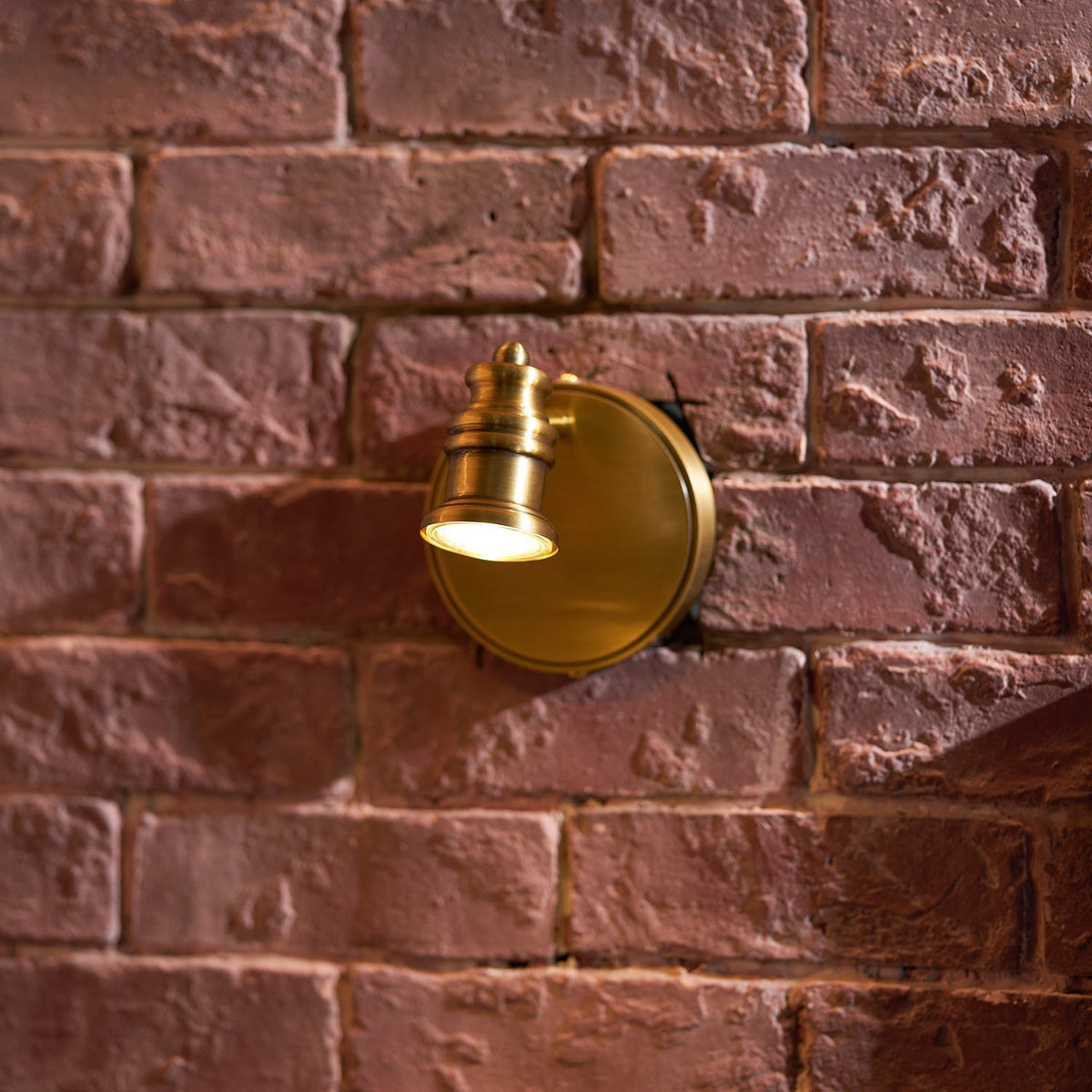 Corten Brass Wall Lamp