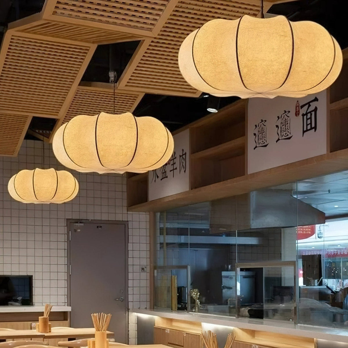 Rolurul Pumpkin Pendant Light Silk