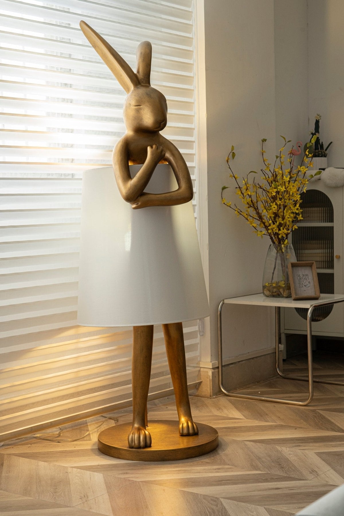 Sedr Luxurious Hare Silhouette Floor Lamp