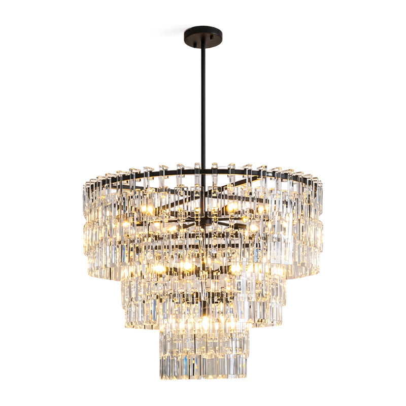 Elyelira Geometric Crystal Chandelier