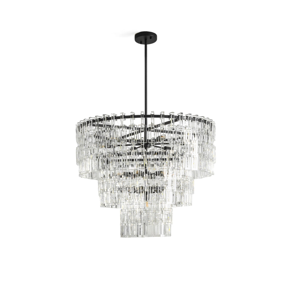 Elyelira Geometric Crystal Chandelier