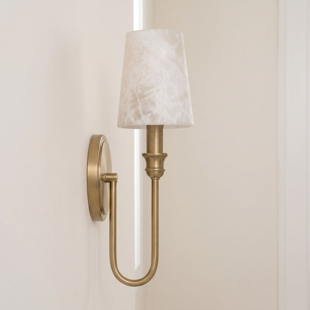 Stavernford Alabaster Wall Sconce