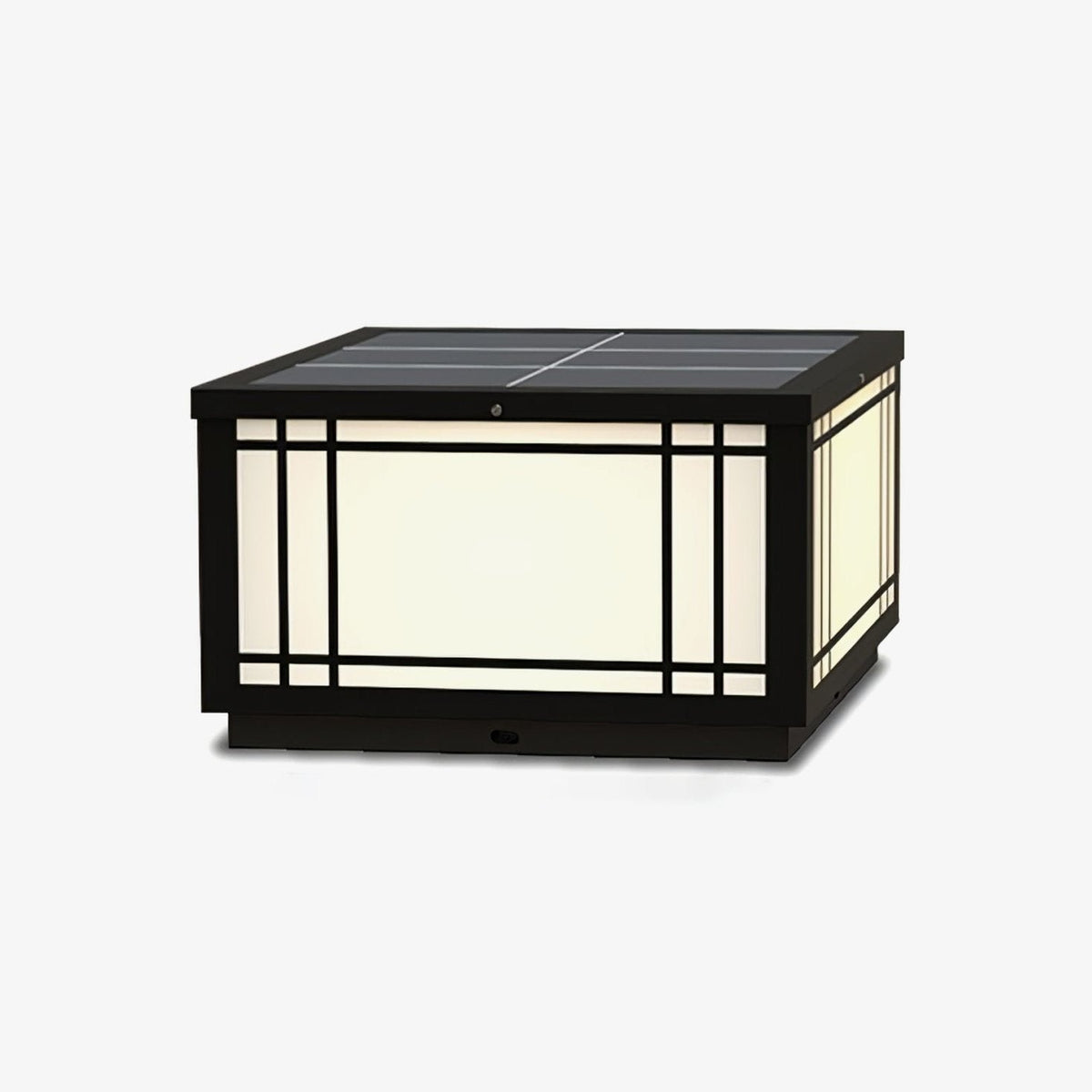 Harrison Classic Premium Solar Cube Outdoor Lamp