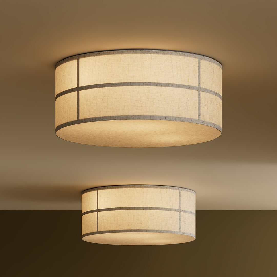 Hashira Japandi Metal Ceiling Lamp