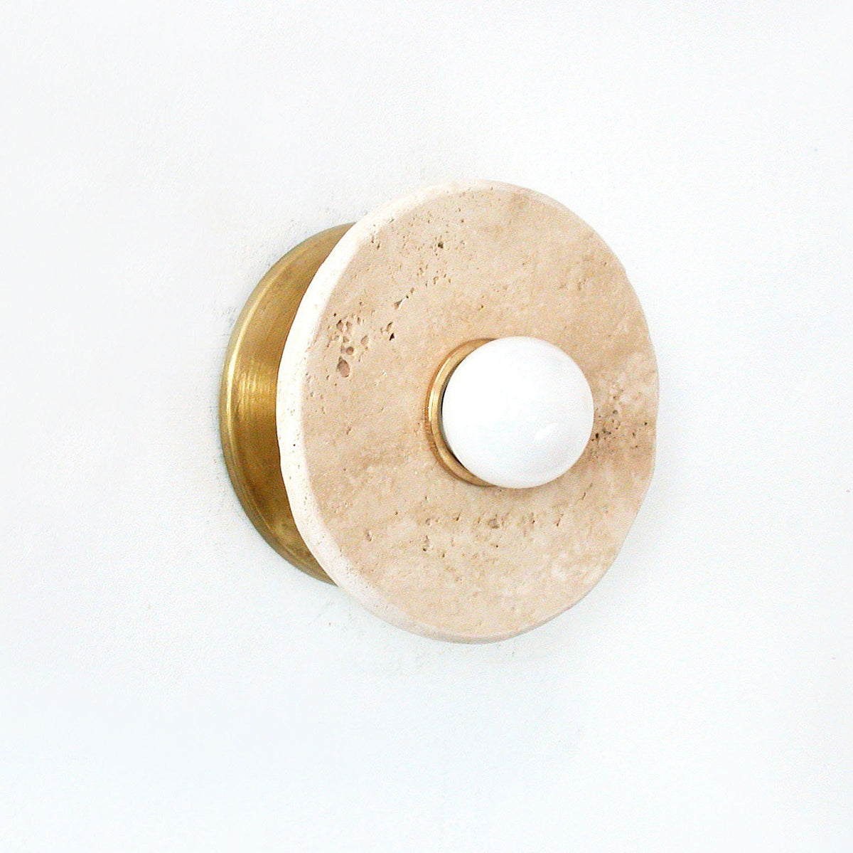 Valinella Travertine Wall Sconce