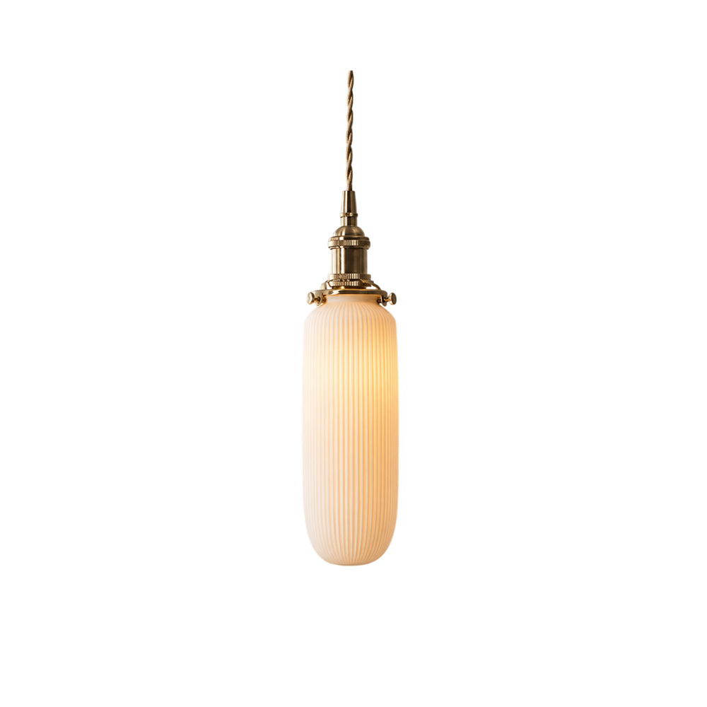Miraria Ribbed Ceramics Pendant Lamp