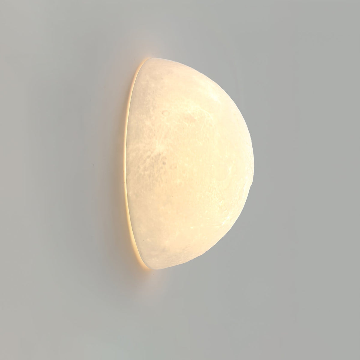Brivel Nordic Art Moon 3D Plastic Wall Lamp