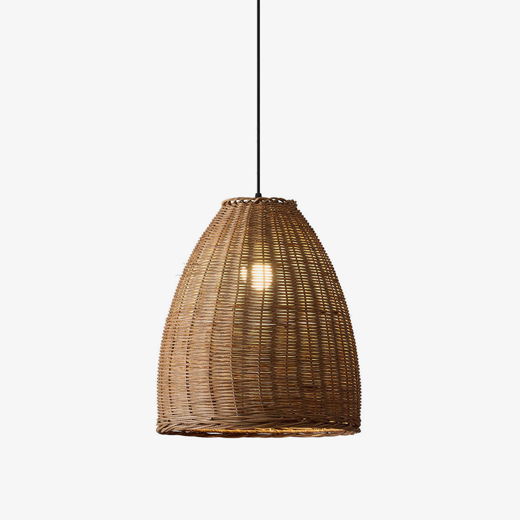 Jarrowcombe Woven Rattan Pendant Lamp