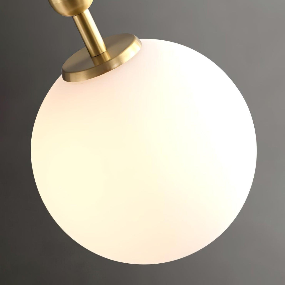 Orbita Minimalist Brass Pendant Light