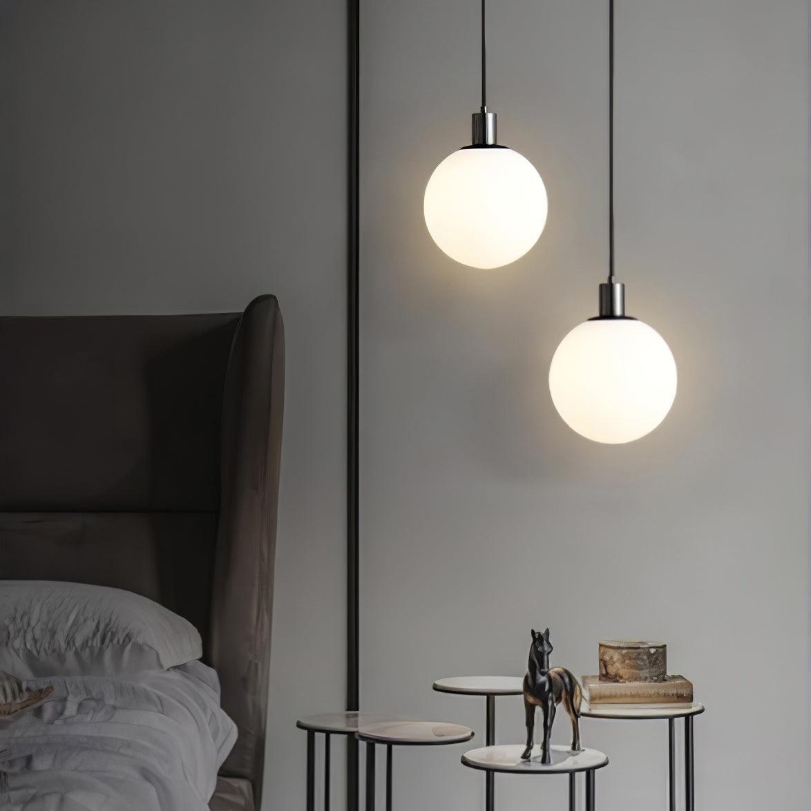 Orbita Minimalist Brass Pendant Light