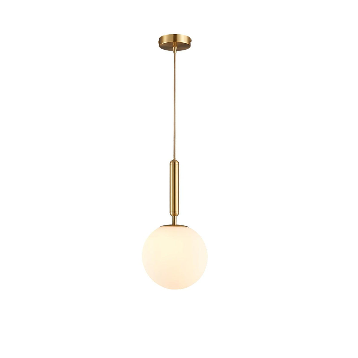 Orbita Minimalist Brass Pendant Light