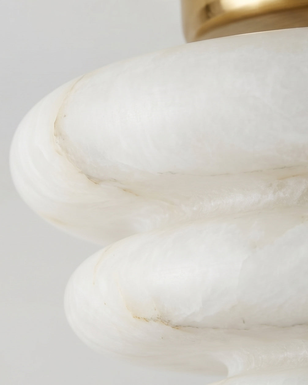 Nivueria Alabaster Flush Mount