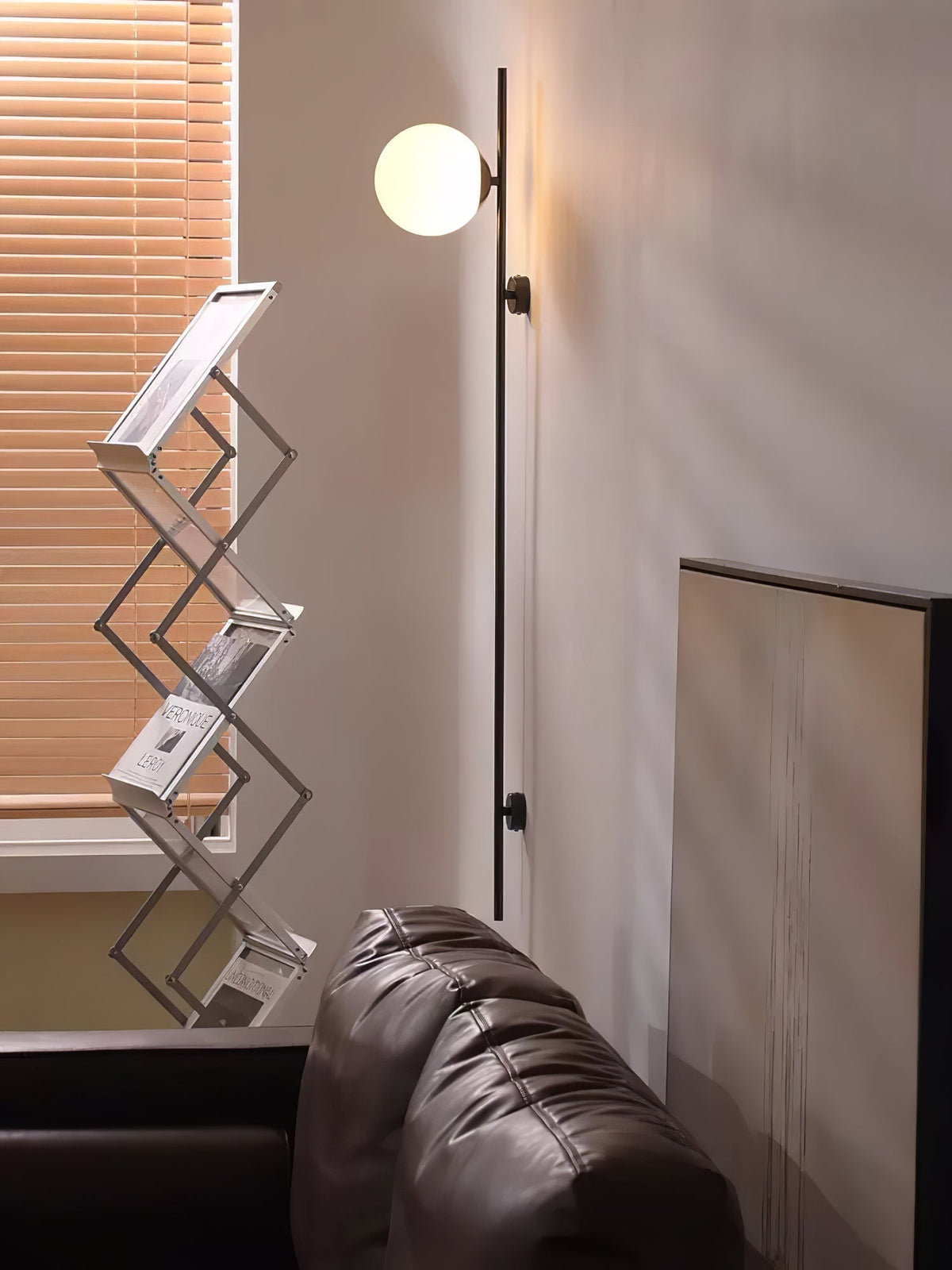 Nerylor Modern Minimalist Glass Wall Light