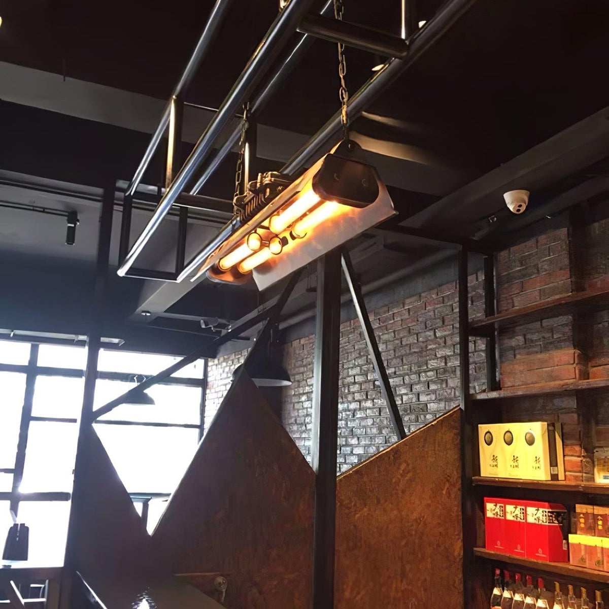 Rikelor Chandelier Industrial Steampunk