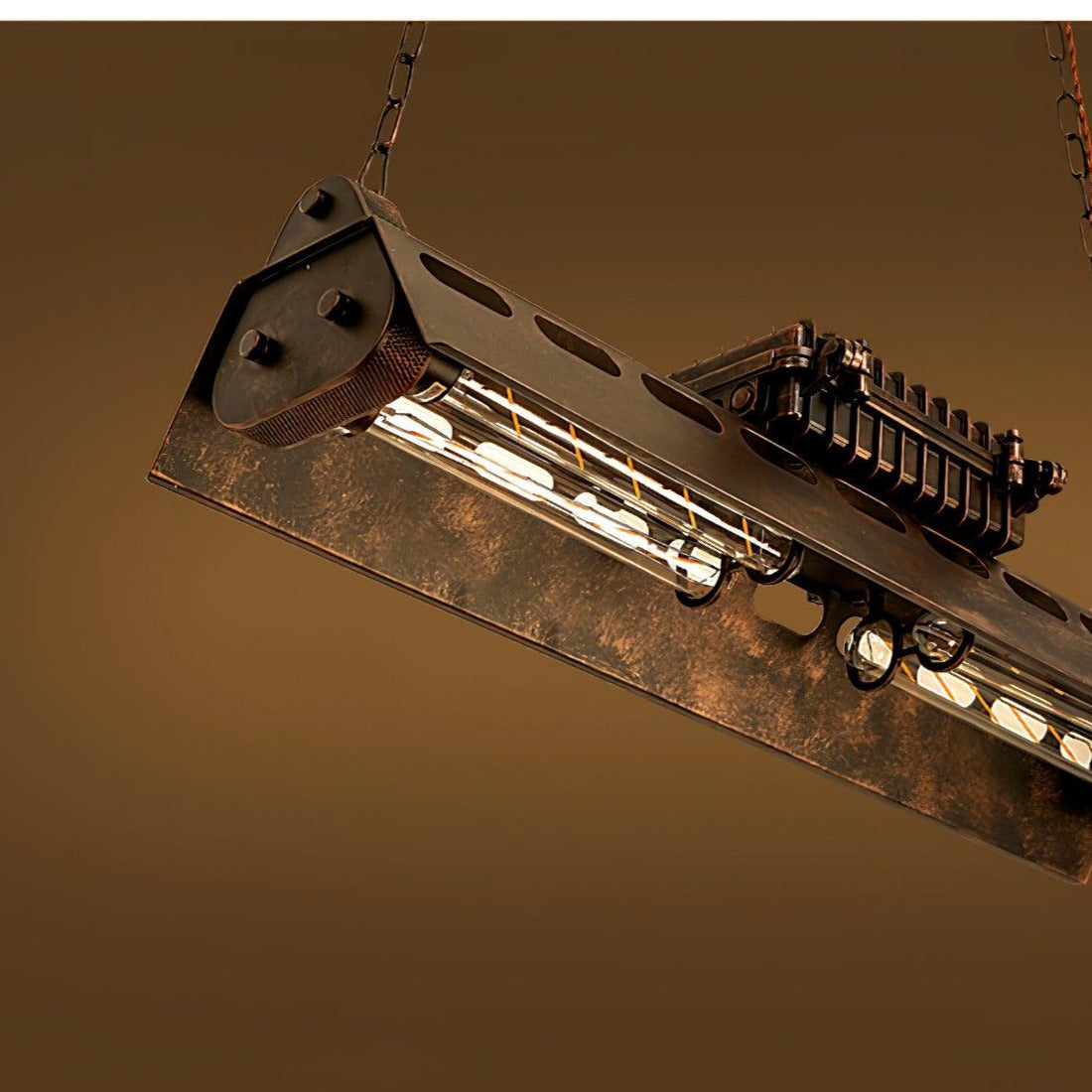 Rikelor Chandelier Industrial Steampunk