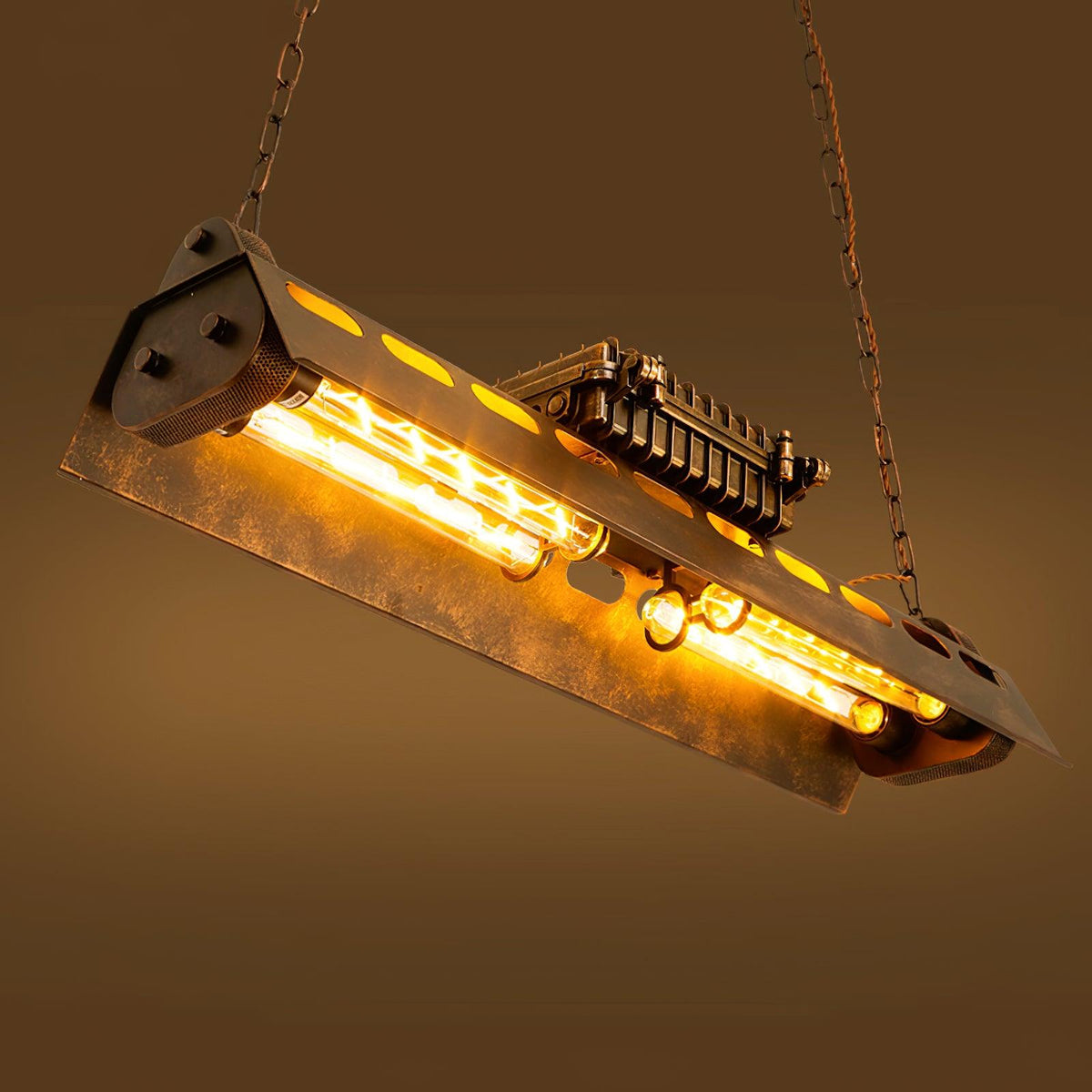 Rikelor Chandelier Industrial Steampunk